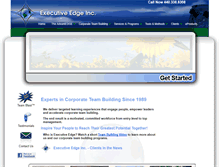 Tablet Screenshot of executiveedgeinc.com
